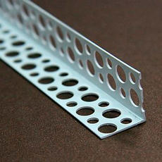 Уголки ПВХ под штукатурку/перфорированные